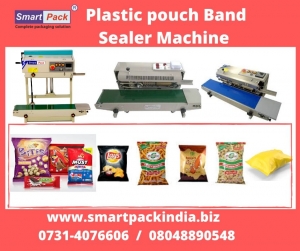 Band Sealer Machine for plastic pouch packinng in Nashik